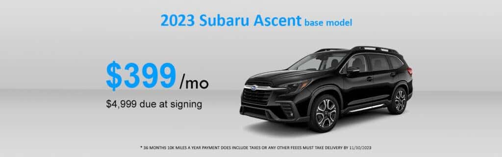 SPECIAL NEW 2023 Subaru Ascent base model