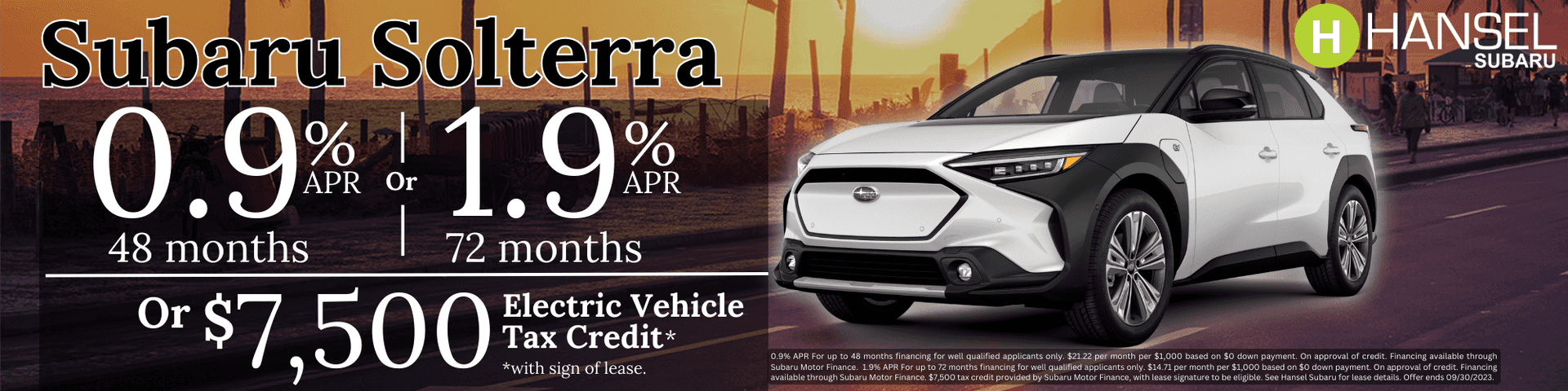 September Subaru Specials – Banner (8)