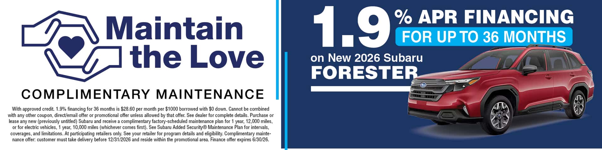 Forester 2026 June