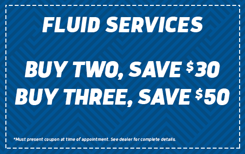 Fluid Services - Buy 2, Save $30 - Buy 3, Save $50