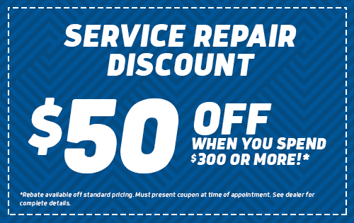 Service Repair Discount - $50 Off