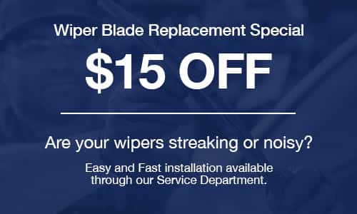 Wiper Blade Replacement Special