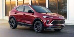2025 Buick Encore GX outside of a building