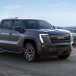 GMC Sierra outdoors