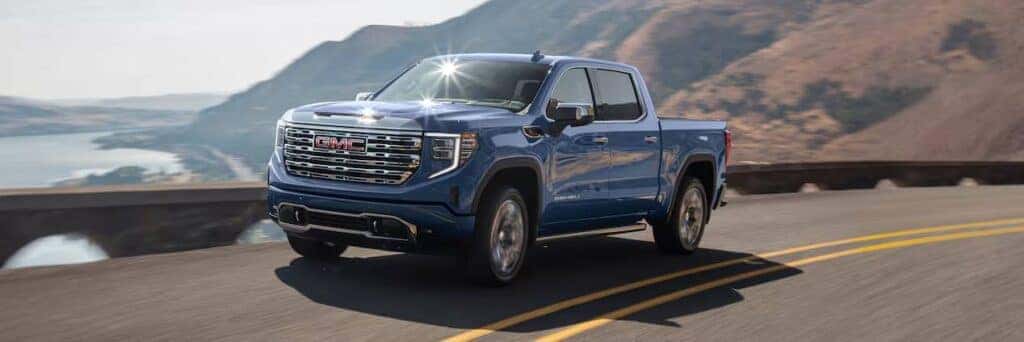Blue 2025 GMC Sierra