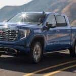 Blue 2025 GMC Sierra