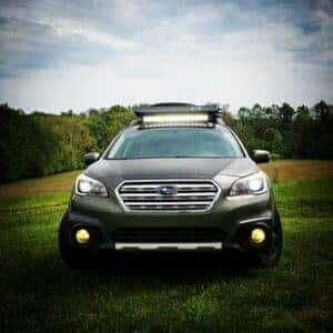 Subaru outback outside