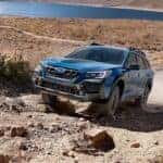 Subaru Outback in the desert