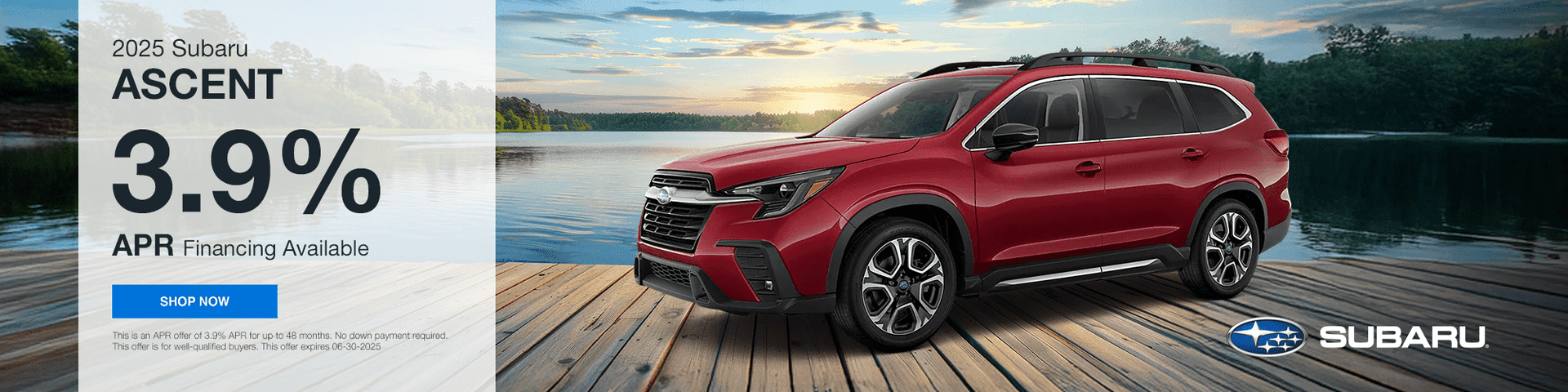 3.9% APR Financing Available