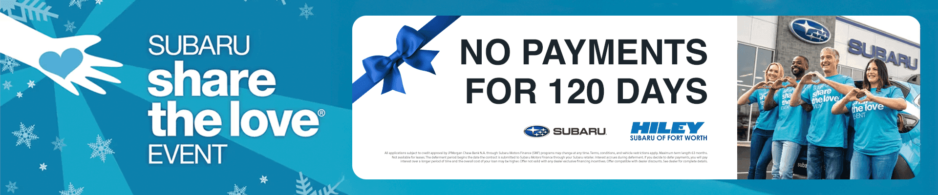 No Payments for 120 Days