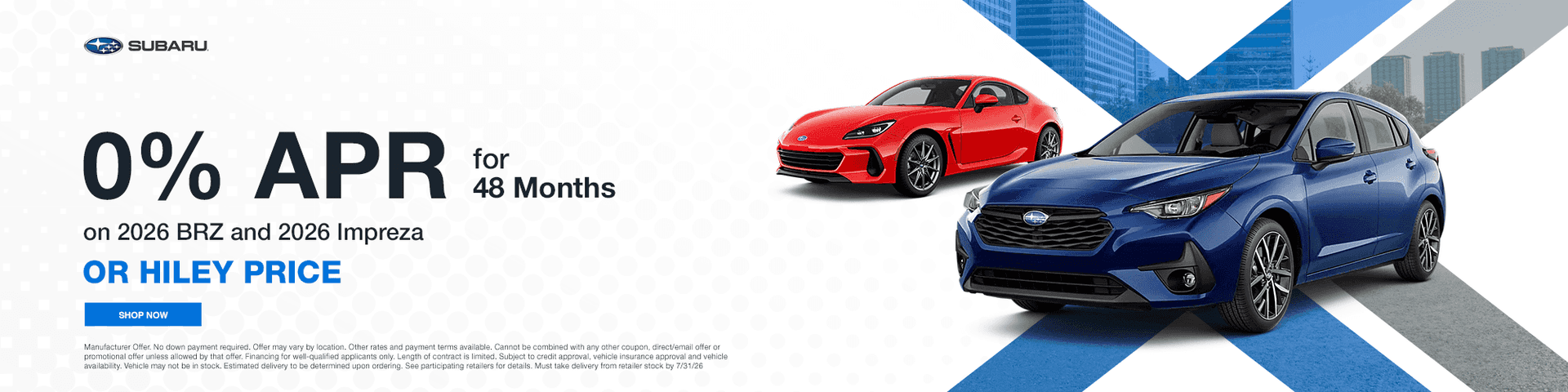 BRZ and Impreza