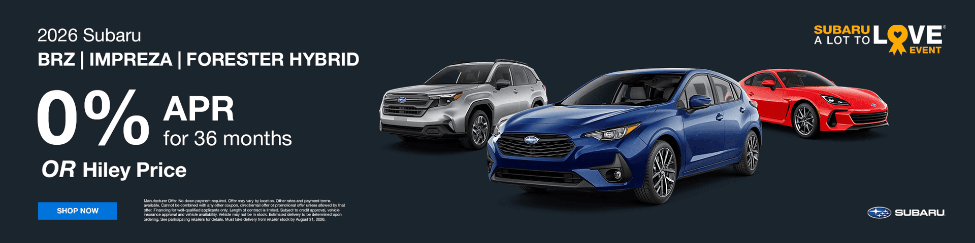 BRZ/Impreza/Forester Hybrid
