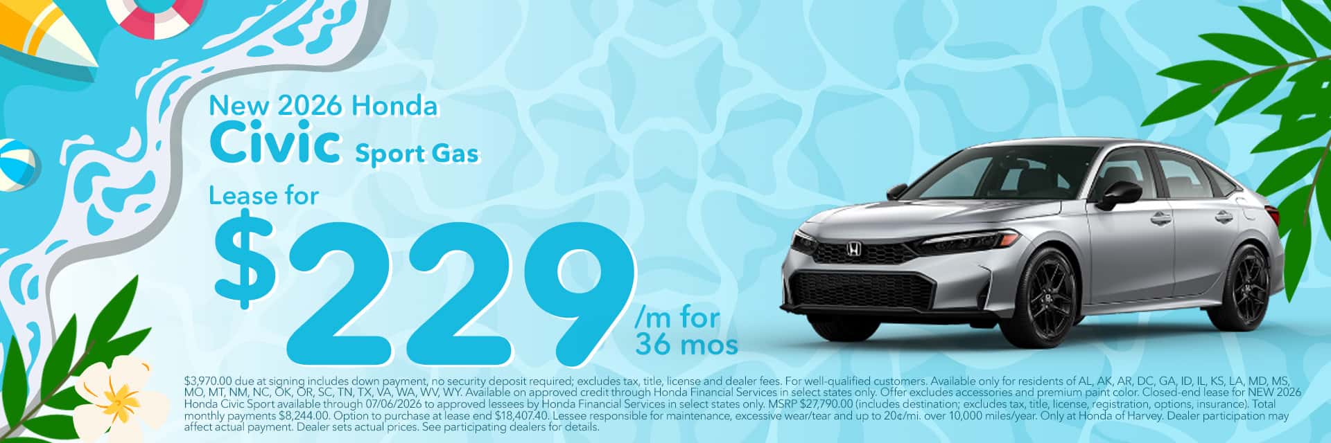 honda of harvey civic