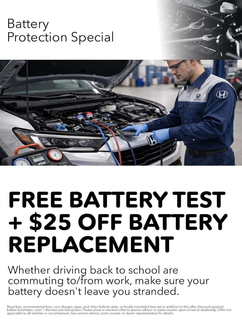 honda of harvey service and parts specials