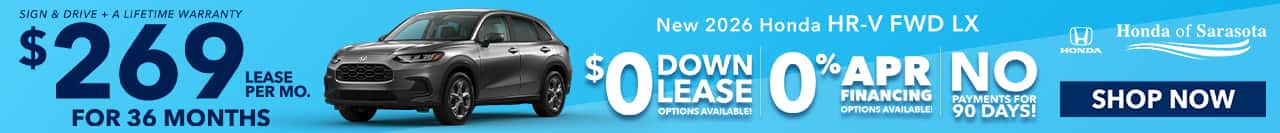Lease A New Honda Accord For $269 A Month