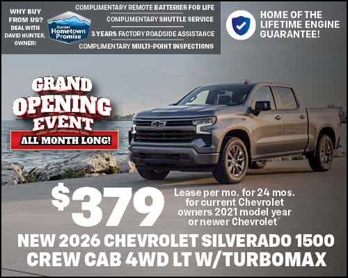2026 CHEVROLET SILVERADO 1500 CREW CAB 4WD LT 