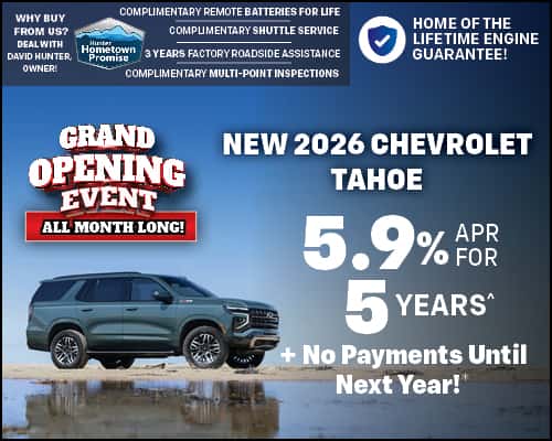 NEW 2026 CHEVROLET TAHOE