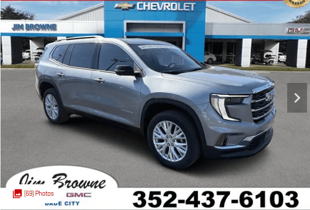 2026 GMC ACADIA  ELEVATION FWD SUV C630087