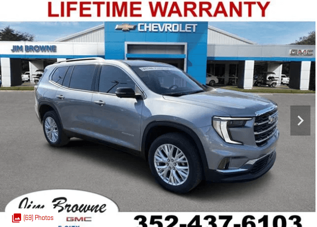 2026 GMC ACADIA ELEVATION 4WD SUV C630087