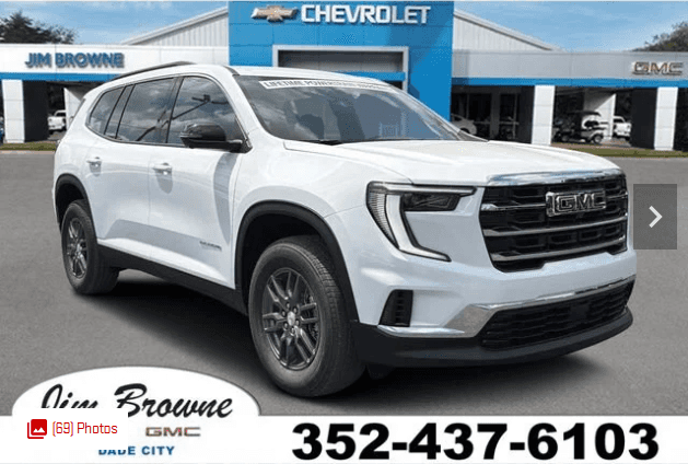2026 GMC ACADIA  ELEVATION FWD SUV C630302T