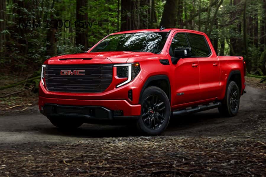 red GMC sierra 1500
