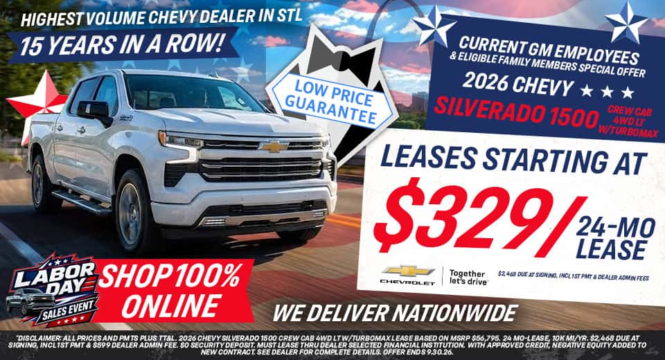 Silverado 1500 Lease Special