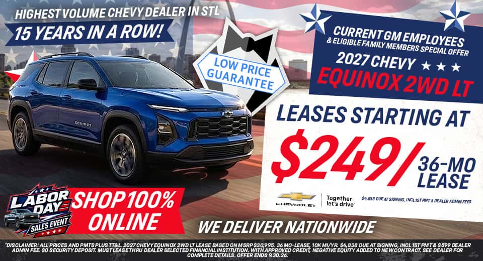 Chevrolet Equinox Lease Special