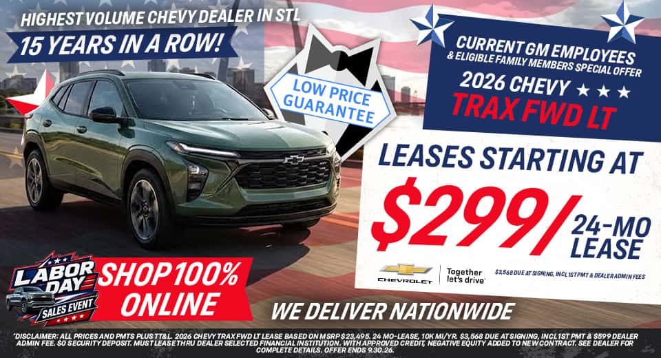 GMC Trax Lease Special