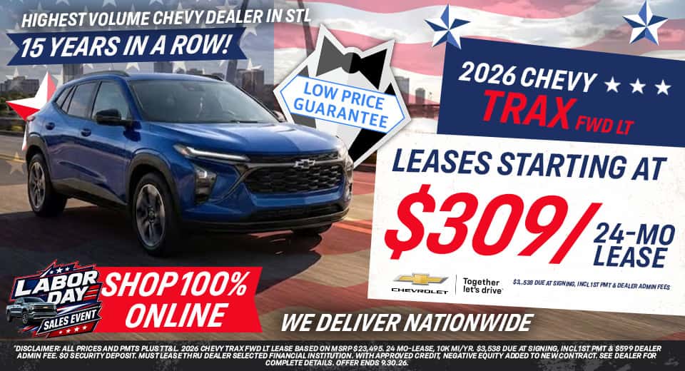Chevrolet Trax Lease Special
