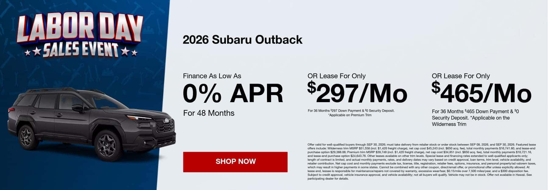 September Outback