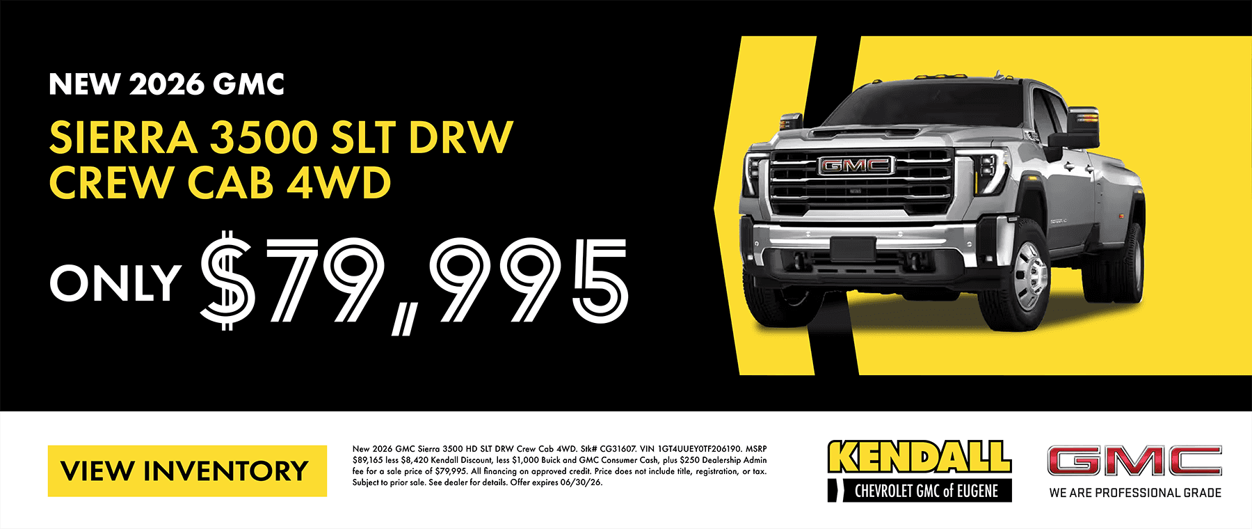 26616 eugche jun26 web banners_600x400_Sierra 3500 SLT DRW Crew Cab 4WD.png