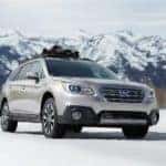 subaru on snow