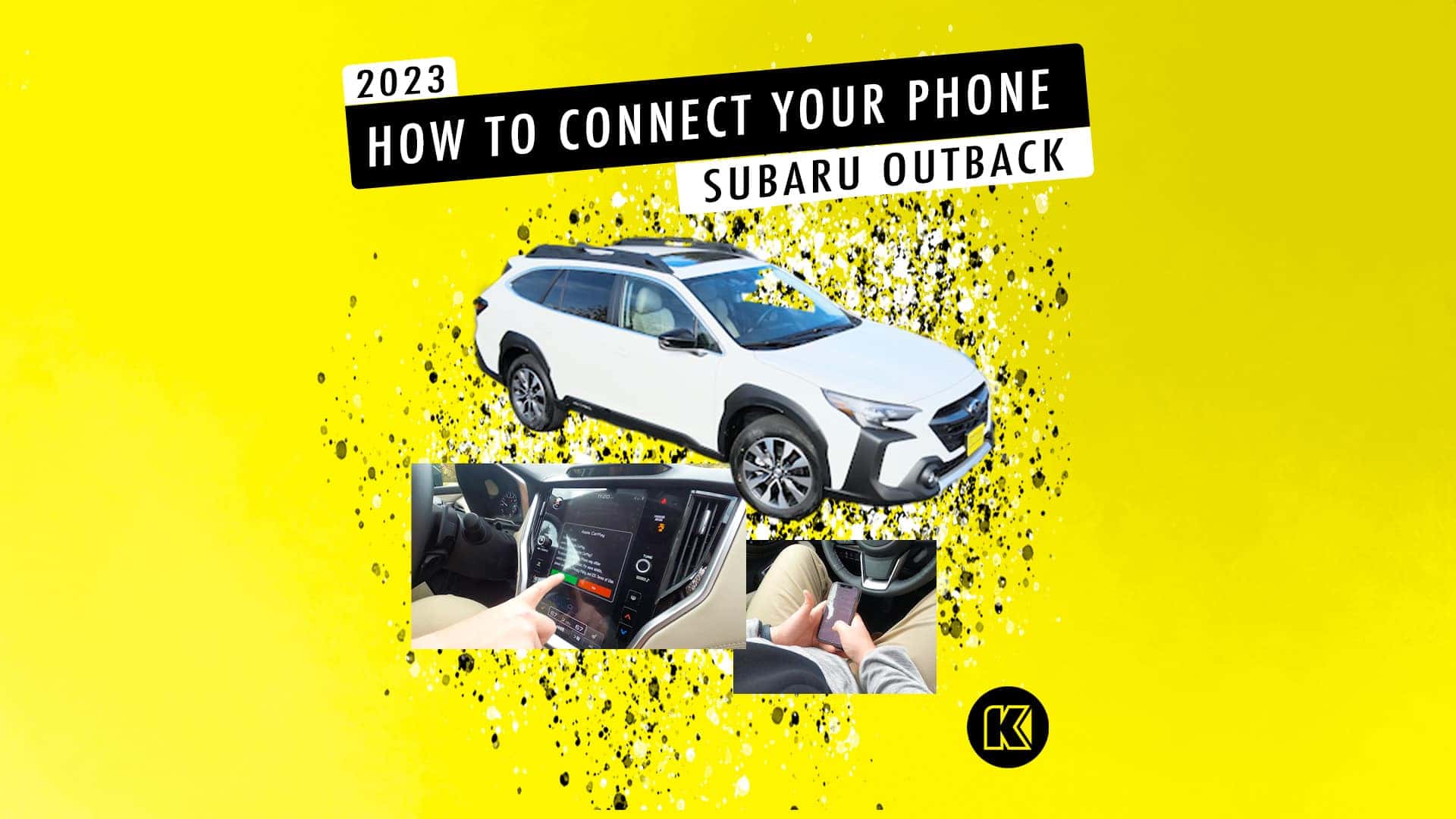 How to Connect Your Phone to the 2023 Subaru Outback