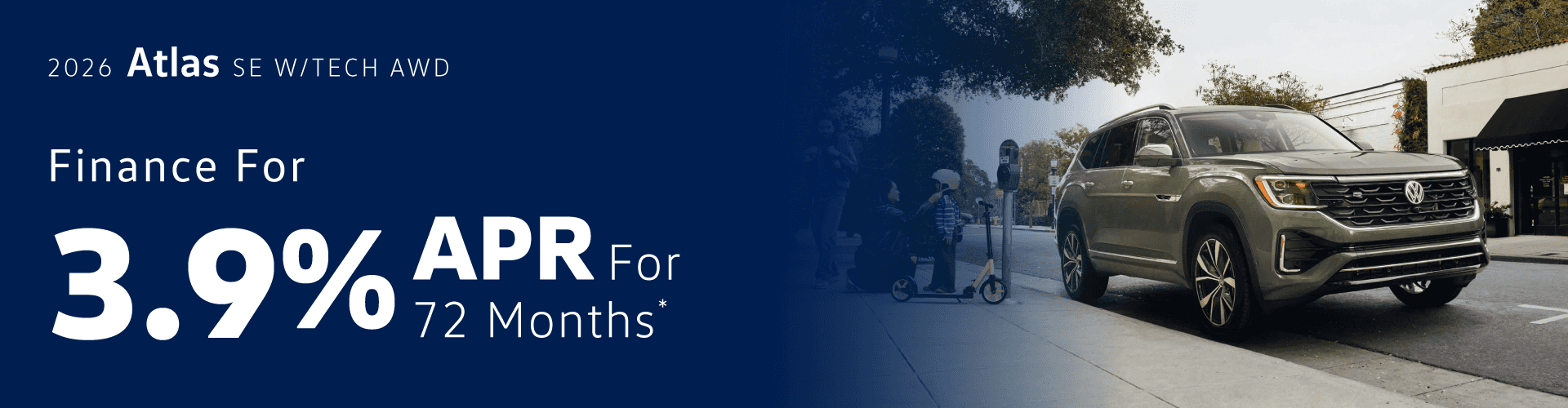 2026 Atlas SE W/Tech AWD | Finance for 3.9% APR for 72 Months