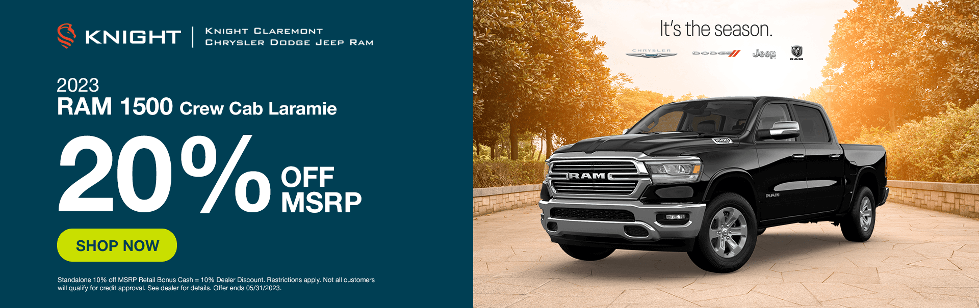 2023 Ram 1500 Crew Cab Laramie