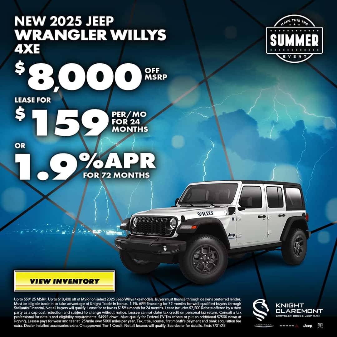  2025 Jeep Wrangler Willys 4xe