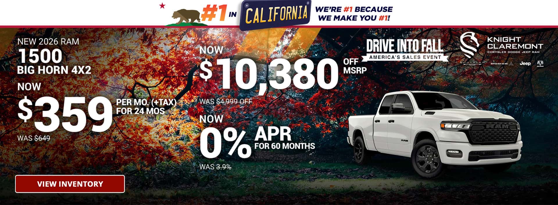 New 2026 Ram 1500 Big Horn 4x2