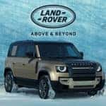 Land Rover in winter conditions