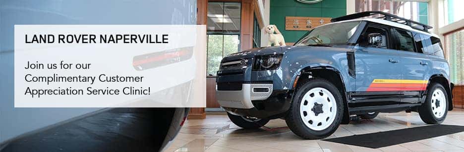 Land Rover Naperville Customer Appreciation Day | Service Clinic RSVP