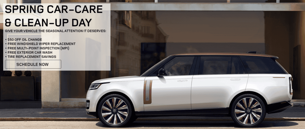 Land Rover Naperville Spring Car Care March 12, 2026