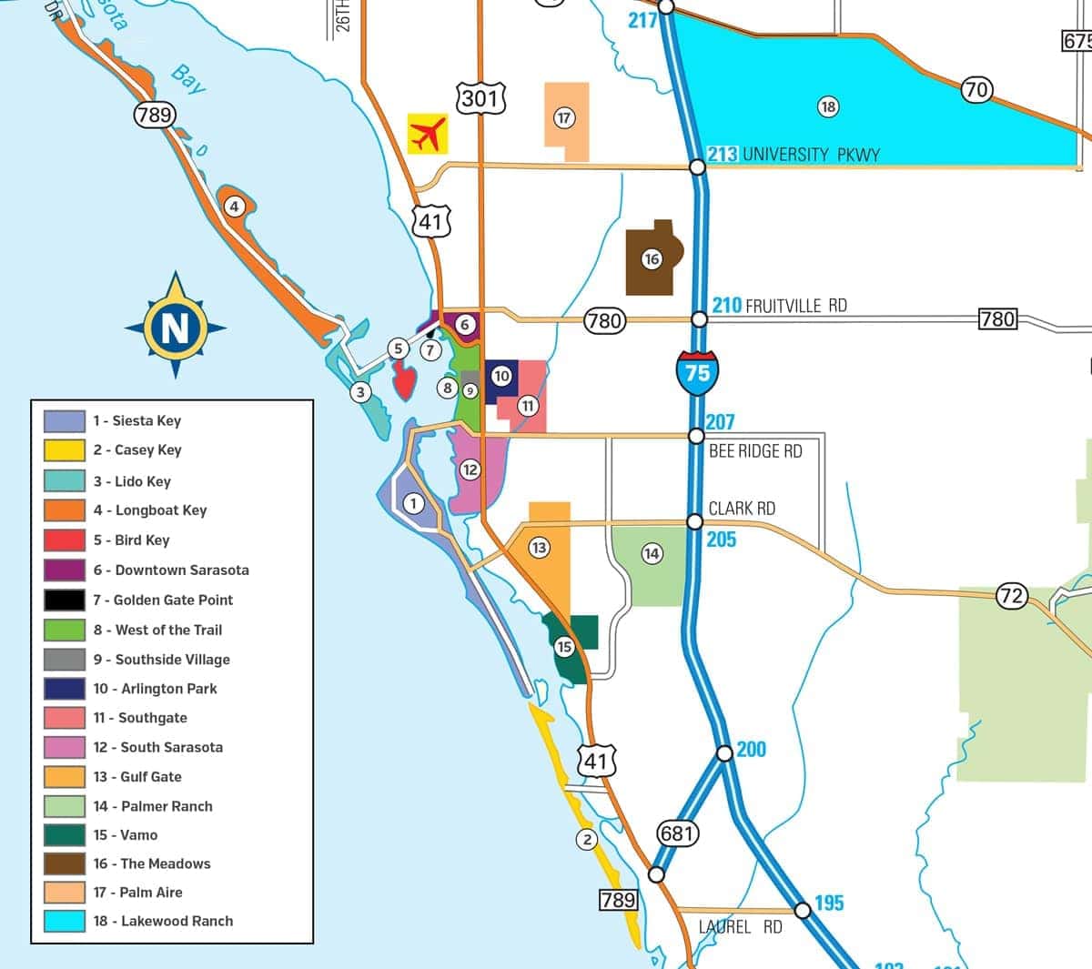 Sarasota Bike Map!