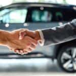 car sale handshake