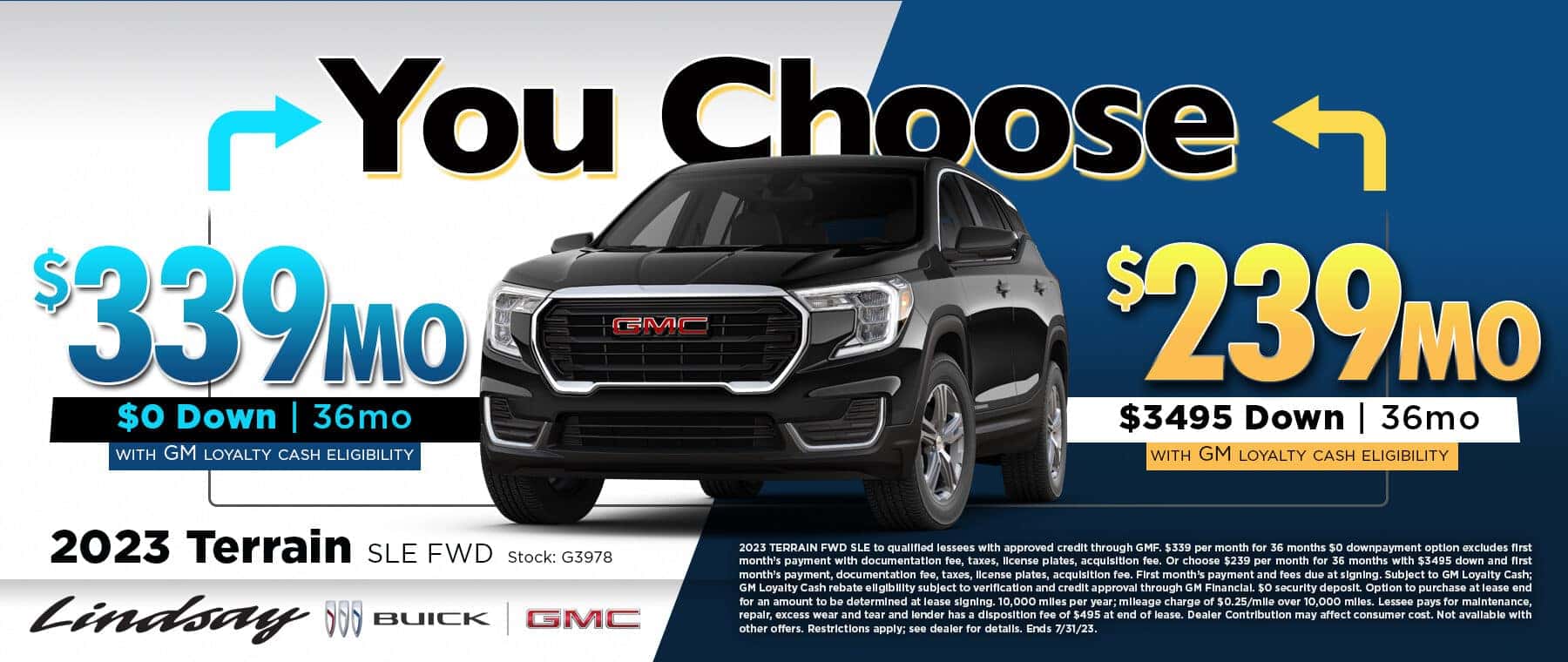 New Vehicle Specials Lindsay Buick GMC