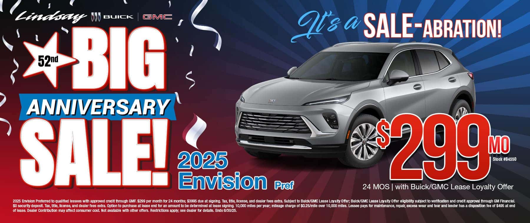 2025 Envision Preferred Lease Deal