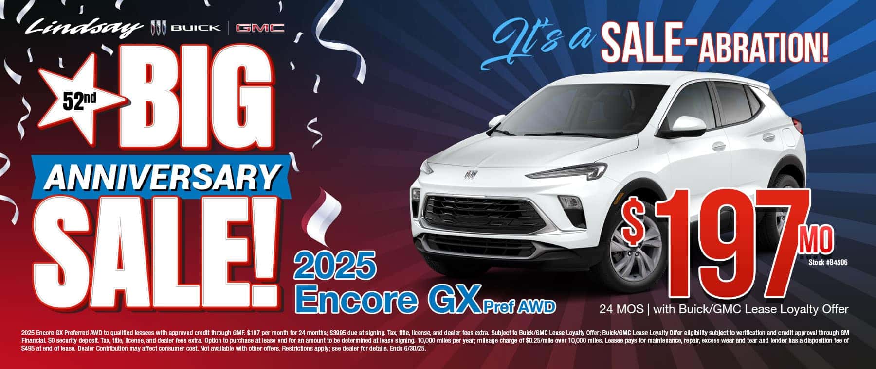 2025 Encore GX deal