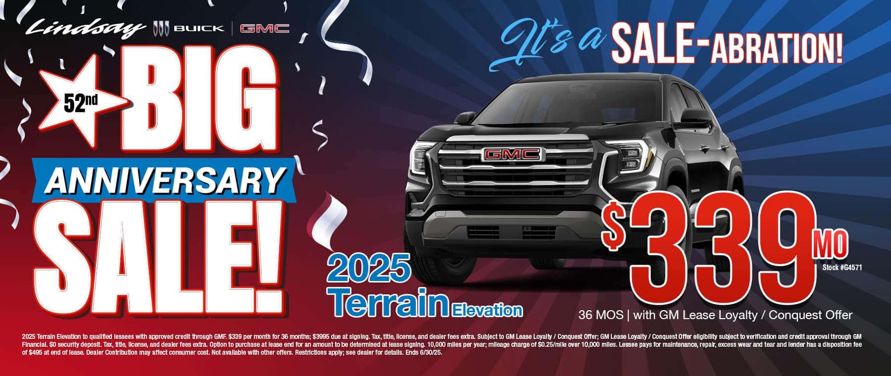 2025 Terrain Lease Deal