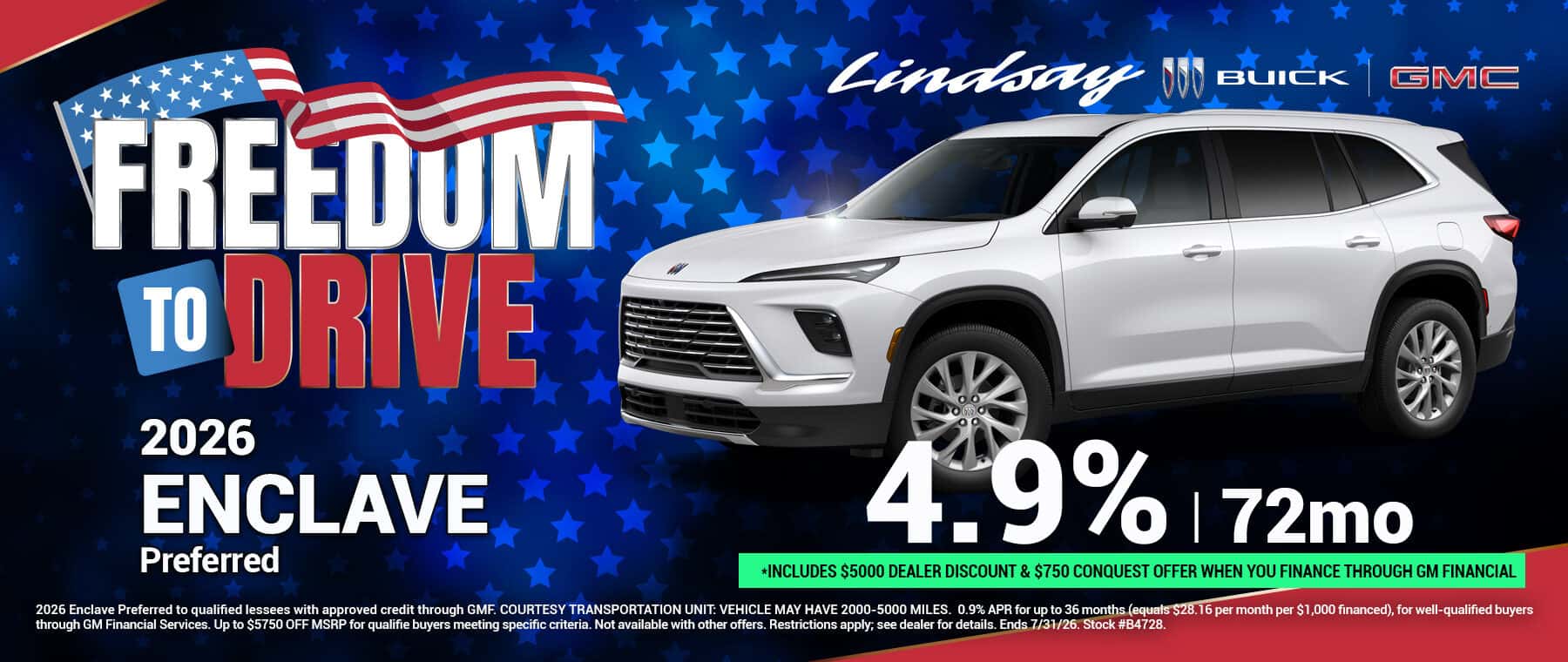 Enclave 4.9%