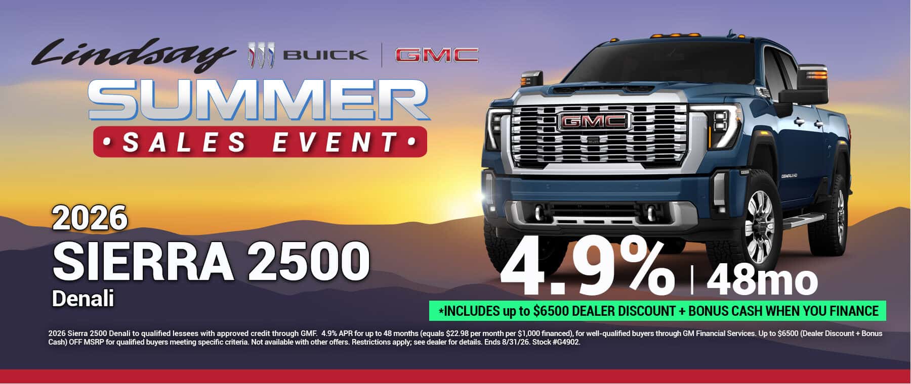 Sierra2500 August