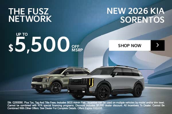 New 2026 Kia Sorentos