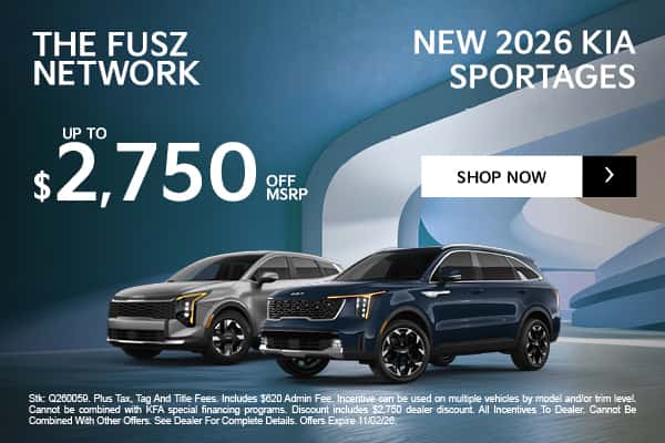 New 2026 Kia Sportages 